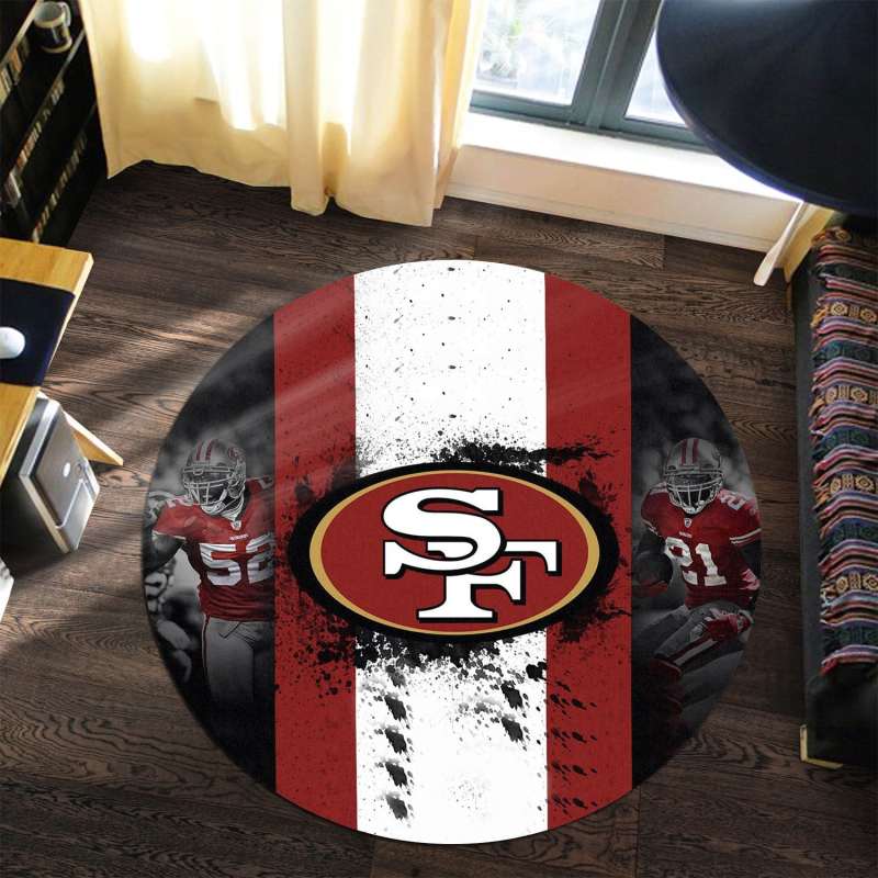 San Francisco 49ers Round Rug