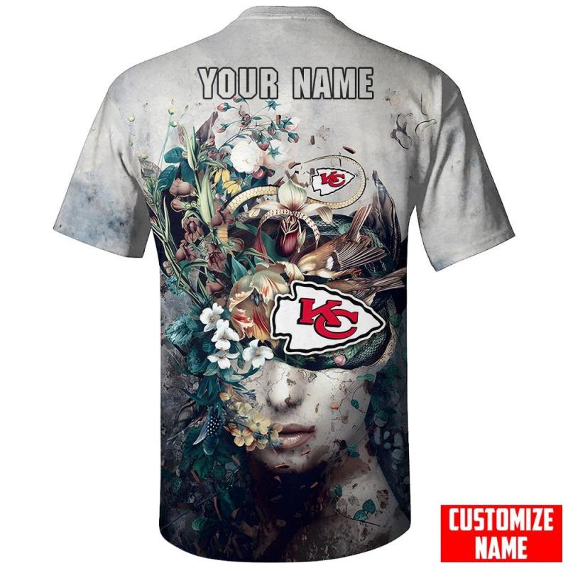 Kansas City Chiefs Personalized T-Shirt Design