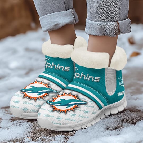 Miami Dolphins Winter Boots