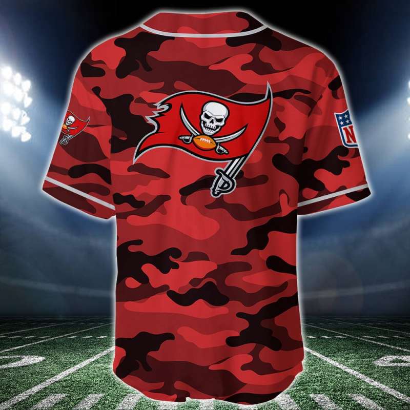 Tampa Bay Buccaneers Baseball Jersey Details