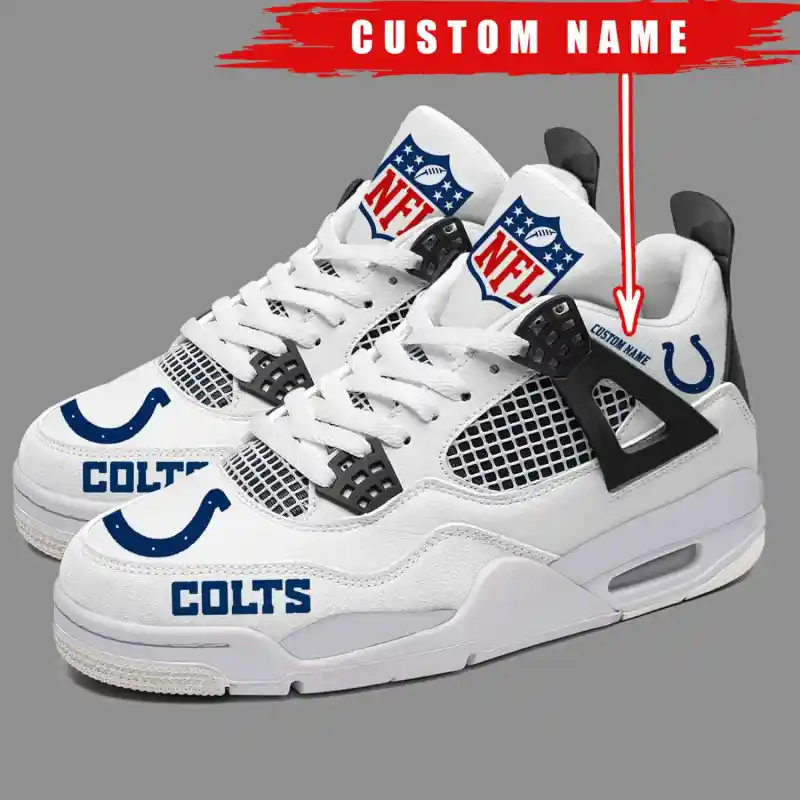 Indianapolis Colts AJ4 Sneakers White