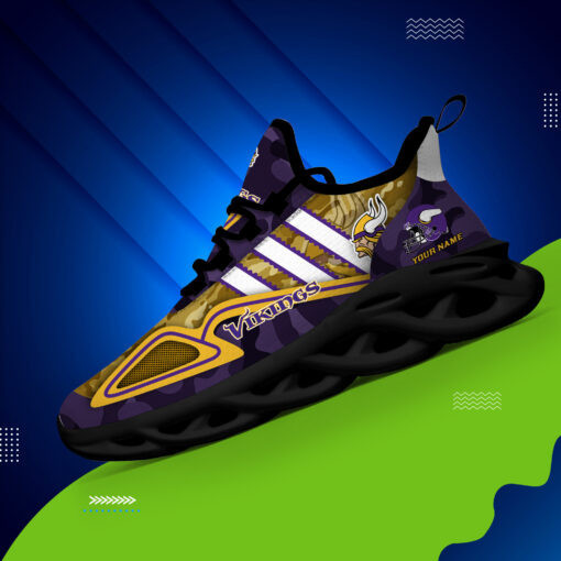 Minnesota Vikings Personalized Sneakers 15