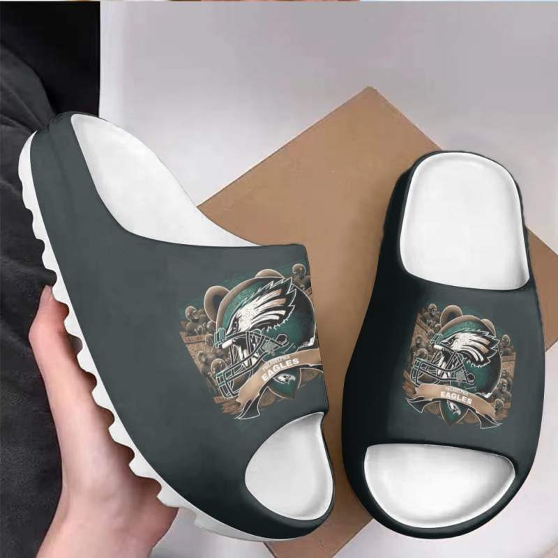 Philadelphia Eagles Yeezy Slippers