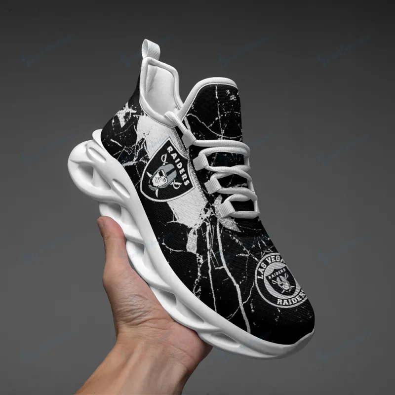 Las Vegas Raiders Yezy Running Sneakers
