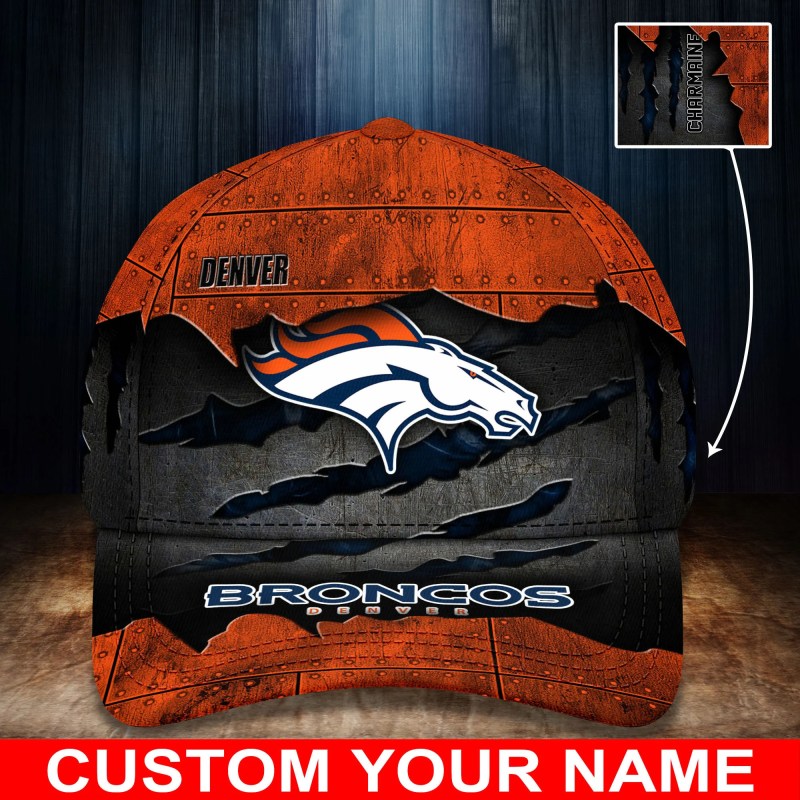 Denver Broncos Personalized Classic Cap