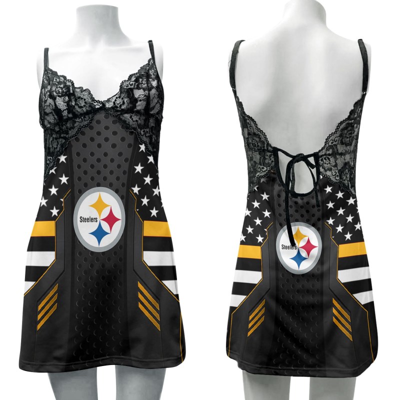 Pittsburgh Steelers Slip Dress