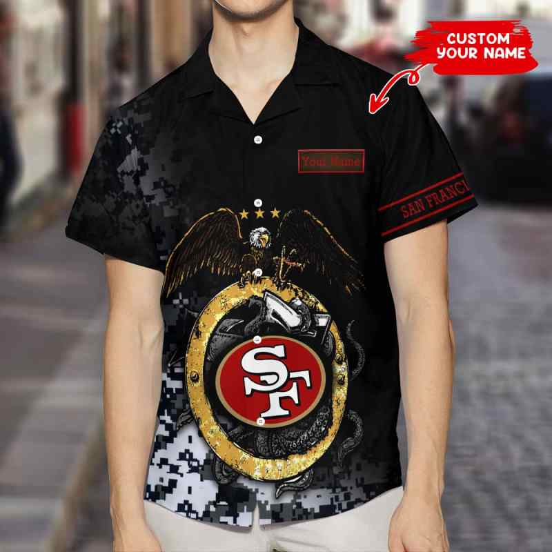 Personalized San Francisco 49ers Hawaiian Shirt