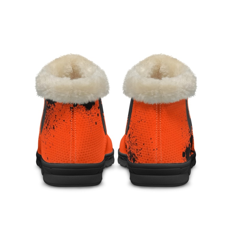 Cleveland Browns Comfy Winter Snow Boots Image 8