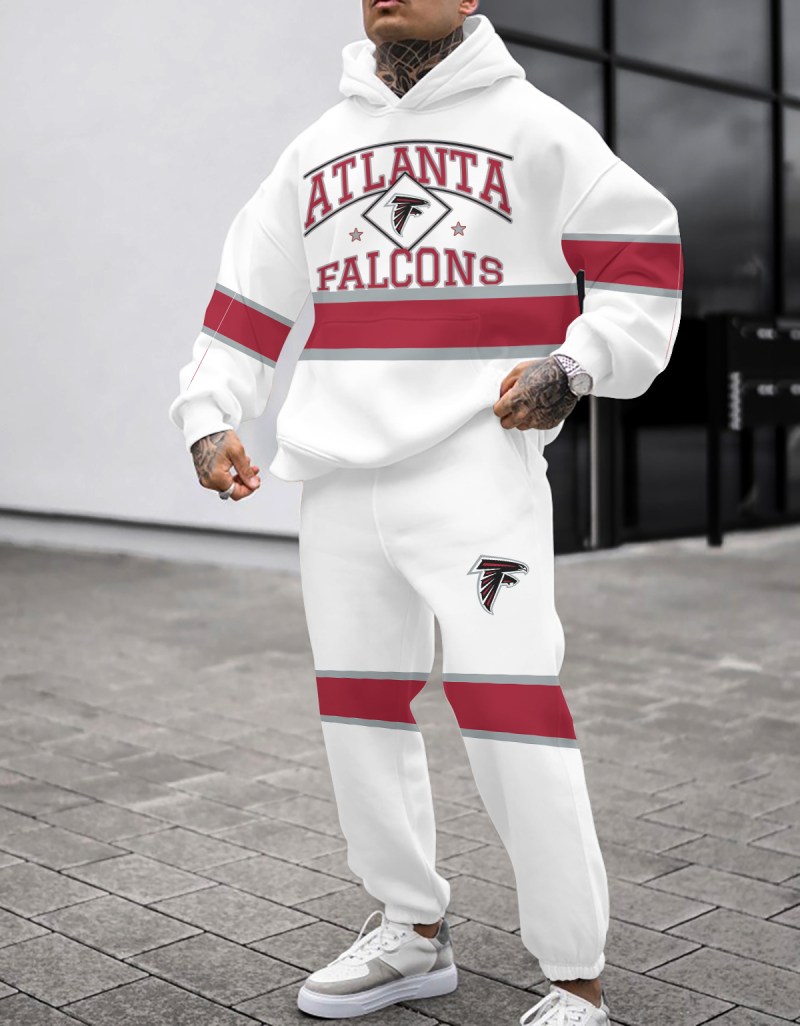 Atlanta Falcons Combo Pullover Hoodie and Sweatpants