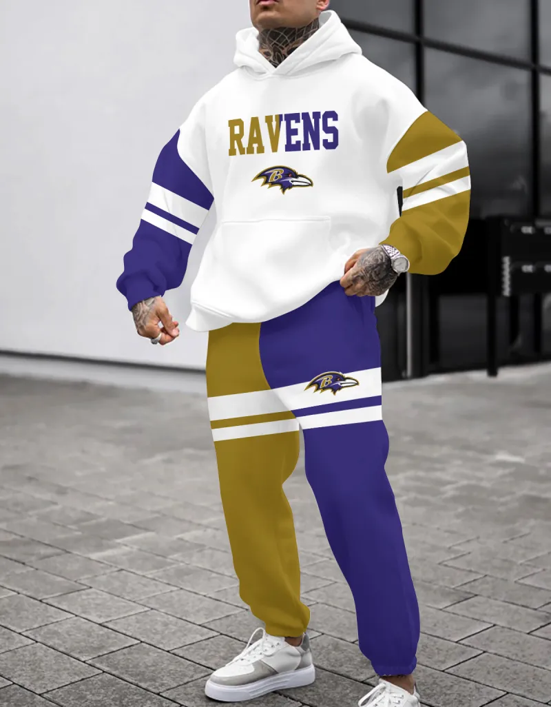 Baltimore Ravens Combo Hoodie & Sweatpants
