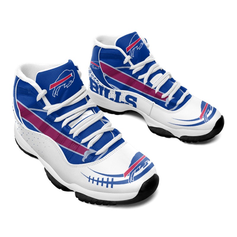 Buffalo Bills AJD11 Sneakers Top View