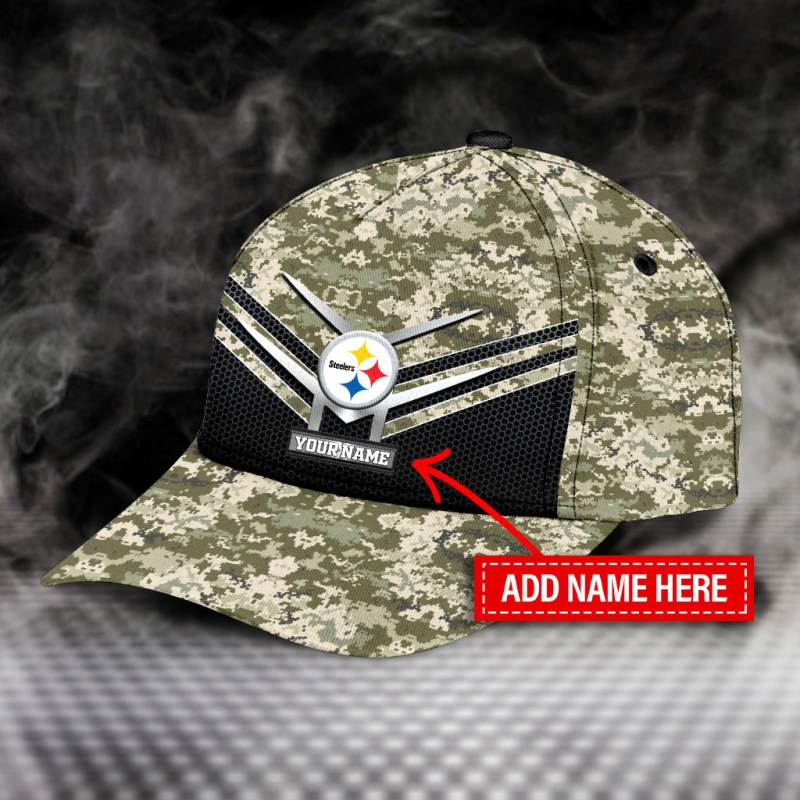 Pittsburgh Steelers Personalized Classic Cap