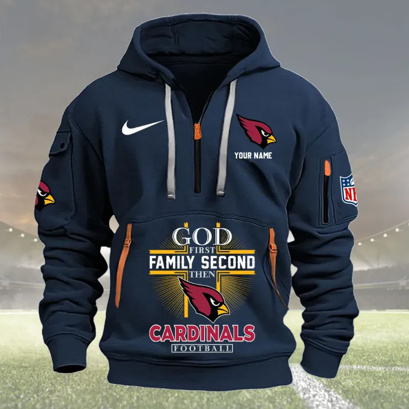 Navy Arizona Cardinals Hoodie