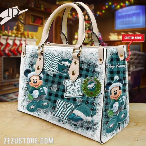 Philadelphia Eagles Ho Ho Ho Christmas Handbag