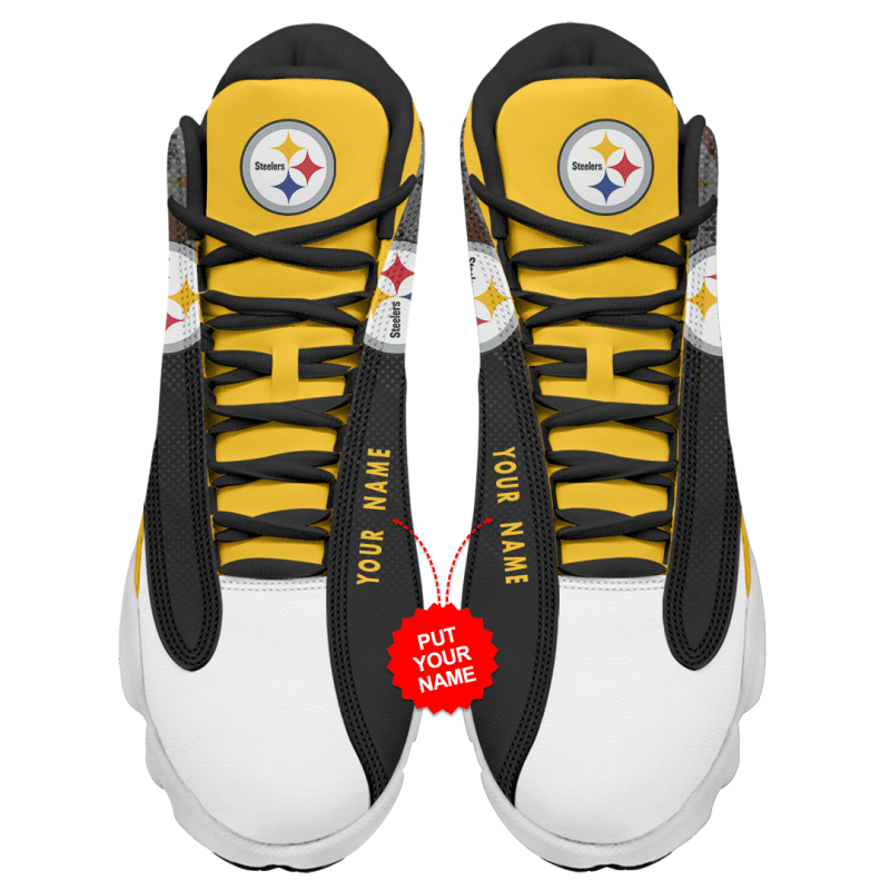 Pittsburgh Steelers Personalized AJD13 Sneakers
