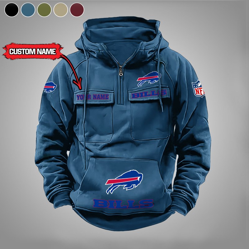 Buffalo Bills Hoodie Blue