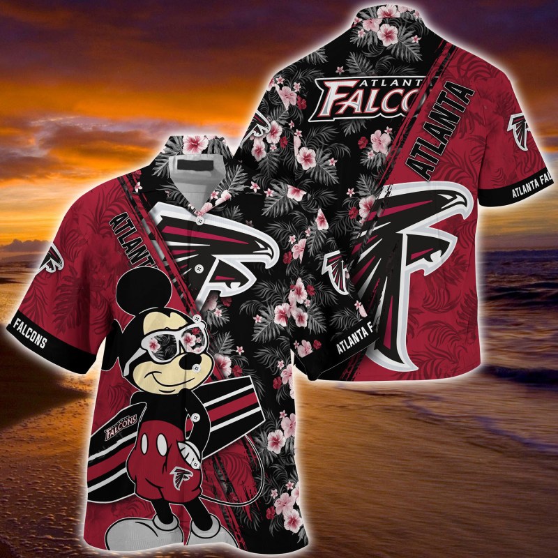 Sizing Chart for Atlanta Falcons Summer Hawaiian Shirt