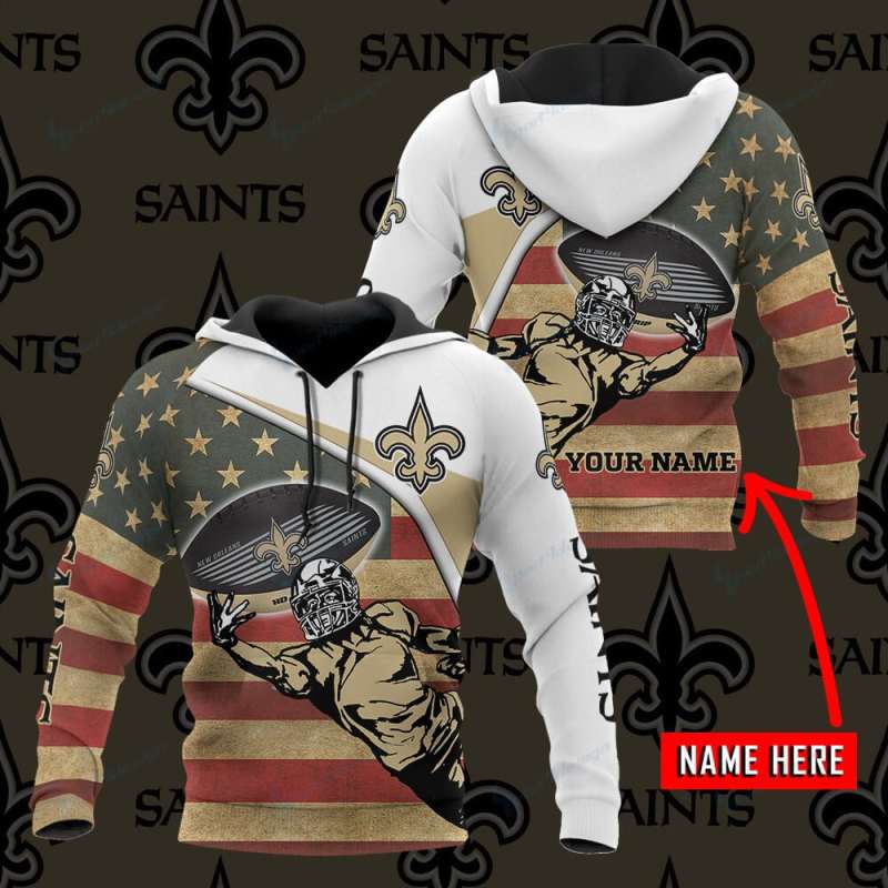 New Orleans Saints Personalized Hoodie