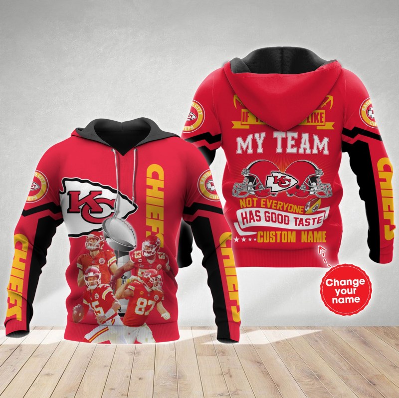Kansas City Chiefs Personalized Ugly Christmas Sweater