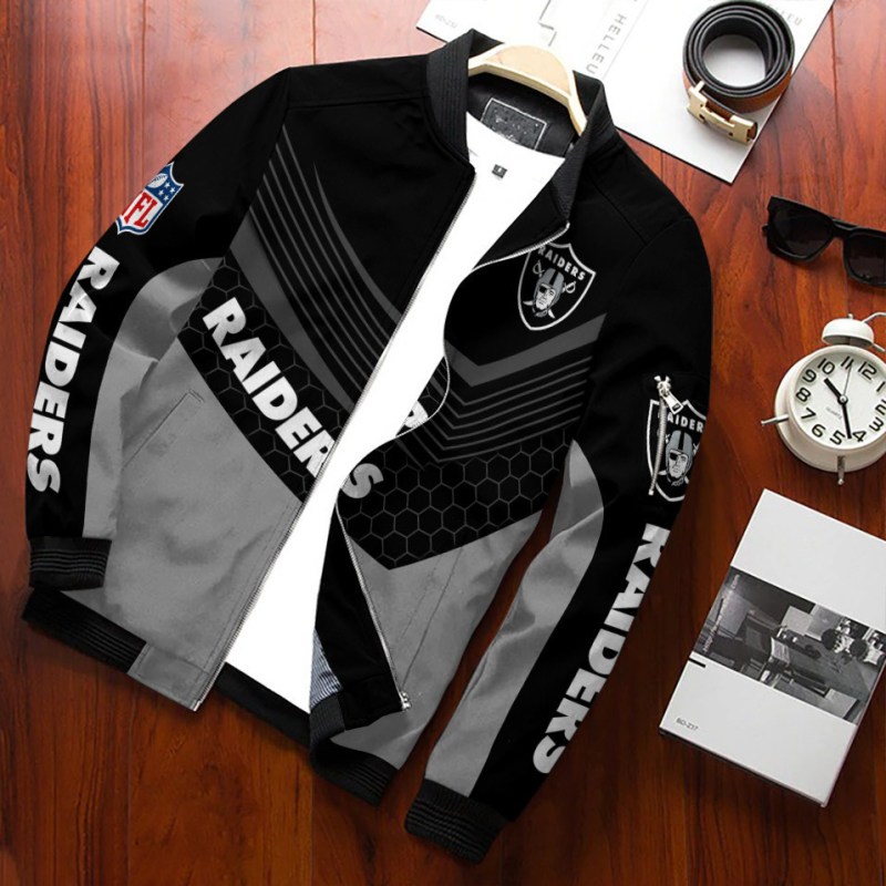 Las Vegas Raiders Bomber Jacket