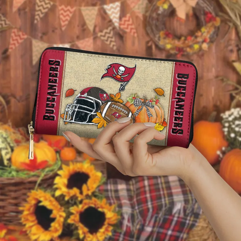 Tampa Bay Buccaneers Women Zip Around Wallet