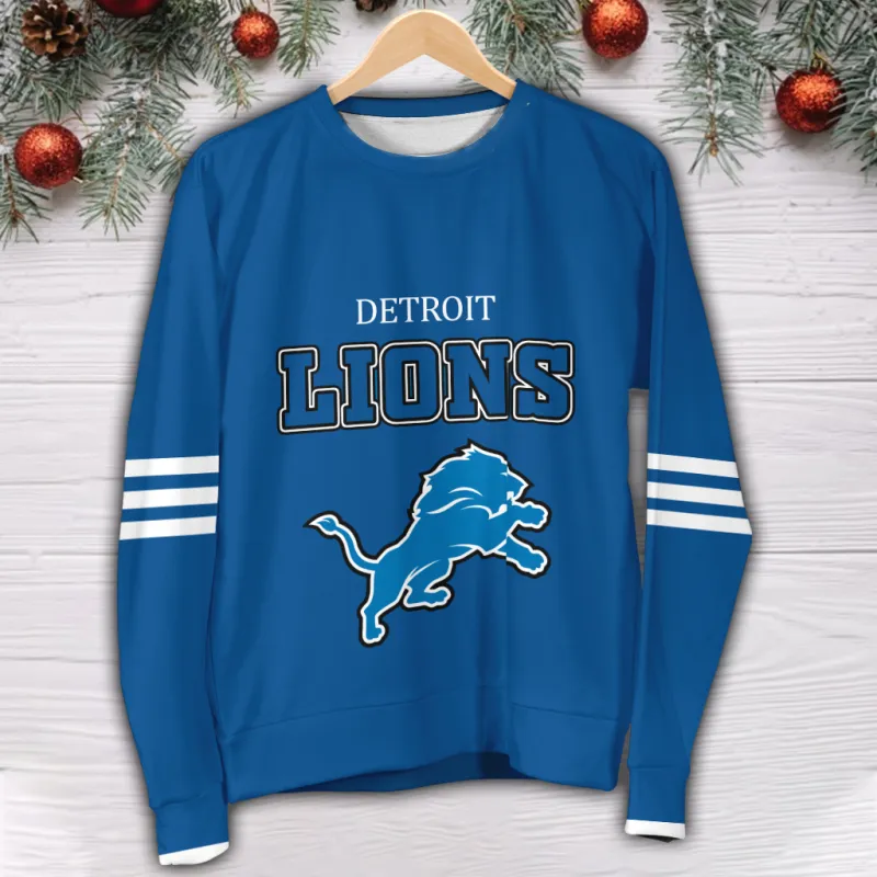 Detroit Lions 3D Printed Sweater
