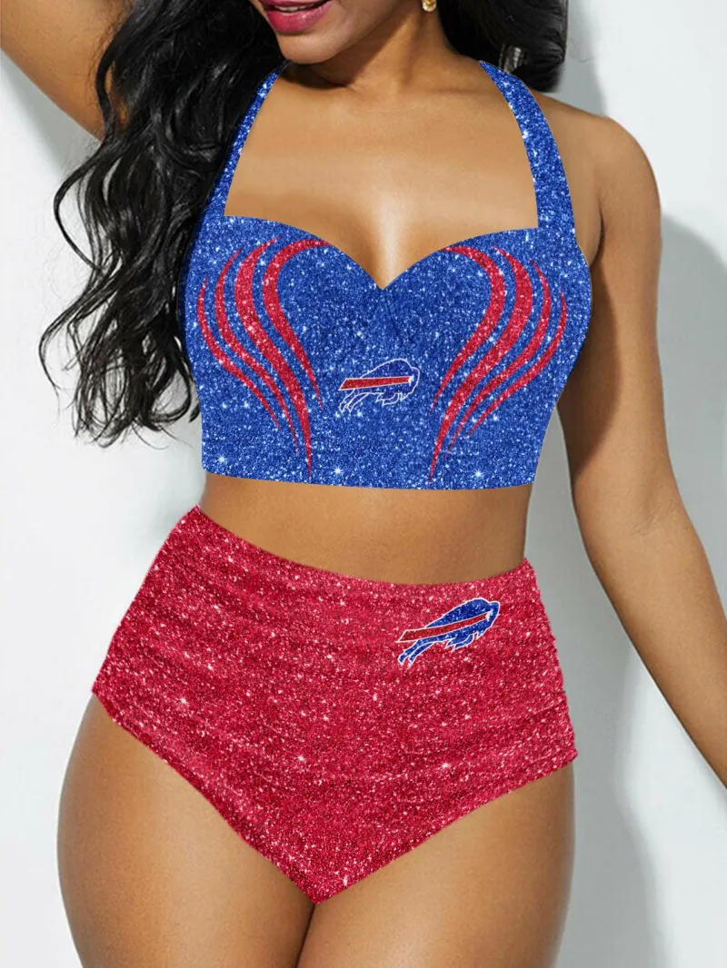 Buffalo Bills Sexy Print Bikini Swimsuit