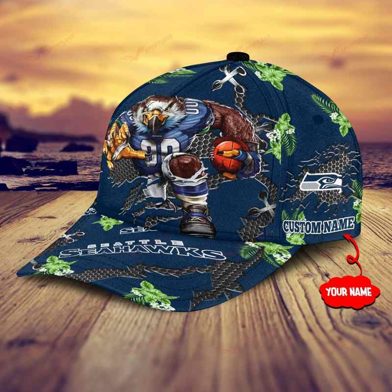 Seattle Seahawks Classic Cap Side View