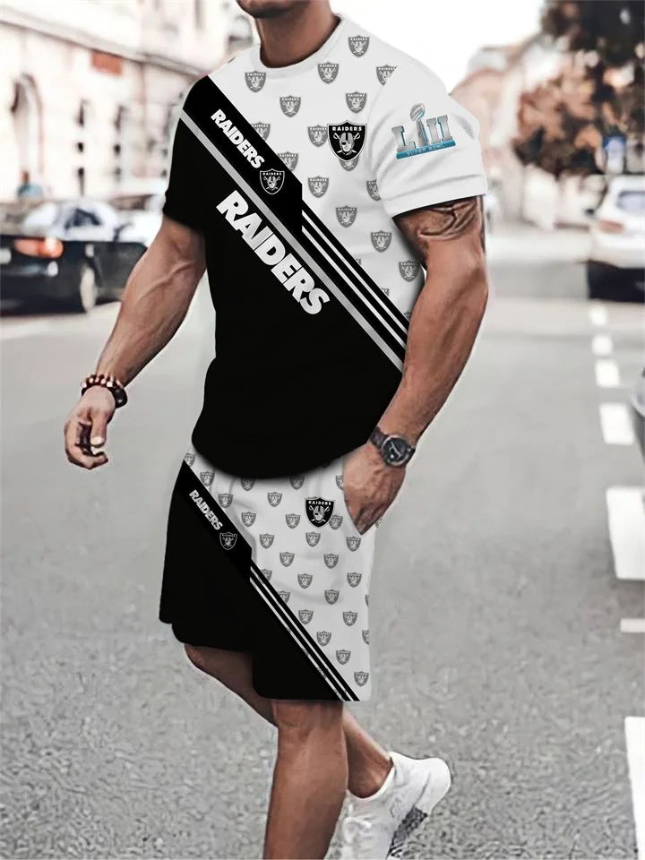 Las Vegas Raiders T-shirt and Shorts