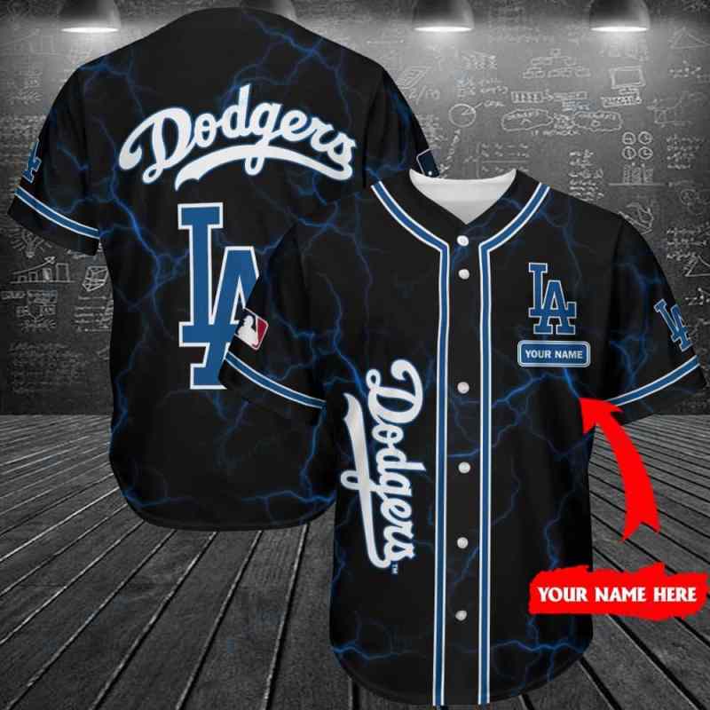 Los Angeles Dodgers Personalized Baseball Jersey