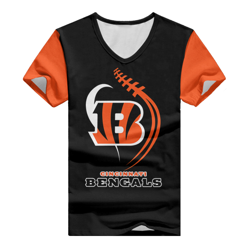 Cincinnati Bengals Women's V-Neck T-Shirt
