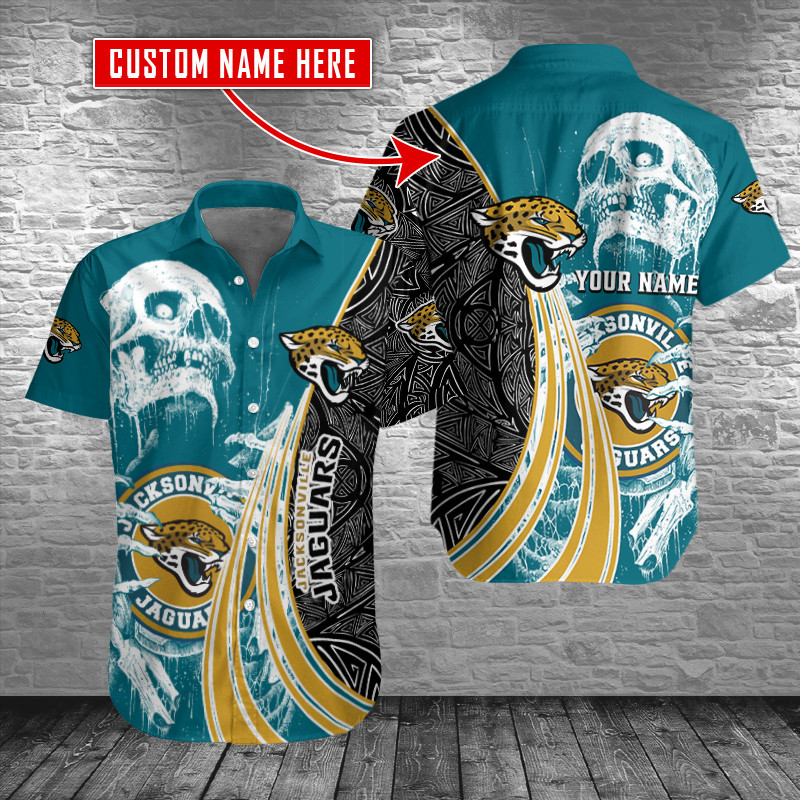 Jacksonville Jaguars Button Shirt Sizing Chart