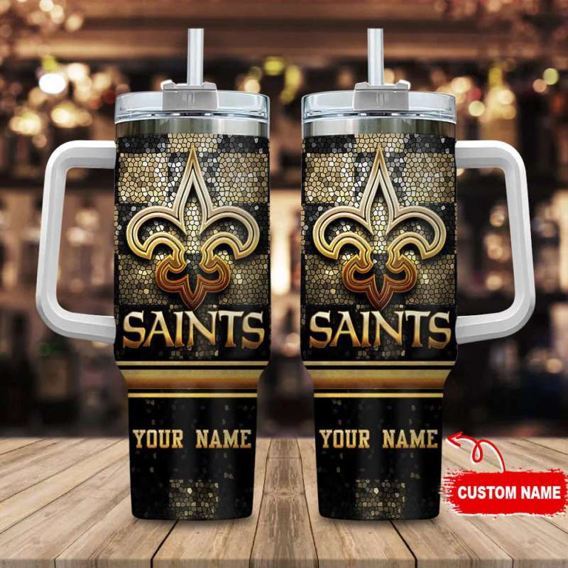 New Orleans Saints Personalized Tumbler