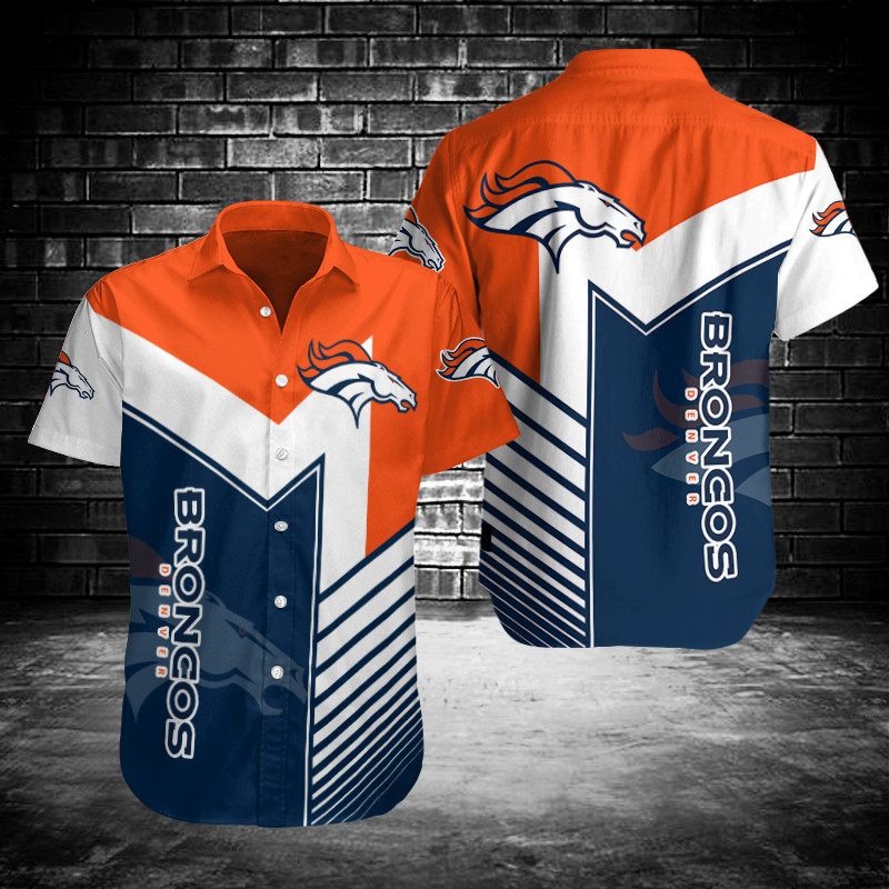 Denver Broncos Button Shirt Sizing Chart