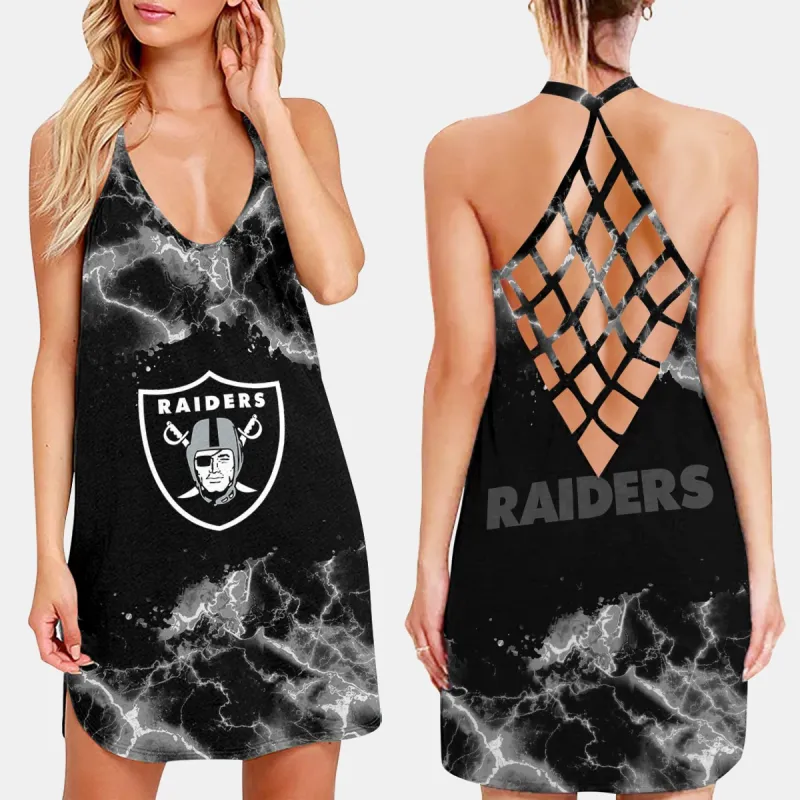 Las Vegas Raiders Criss-Cross Dress
