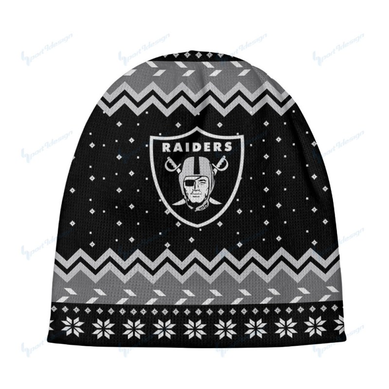 Las Vegas Raiders Wool Beanie 3
