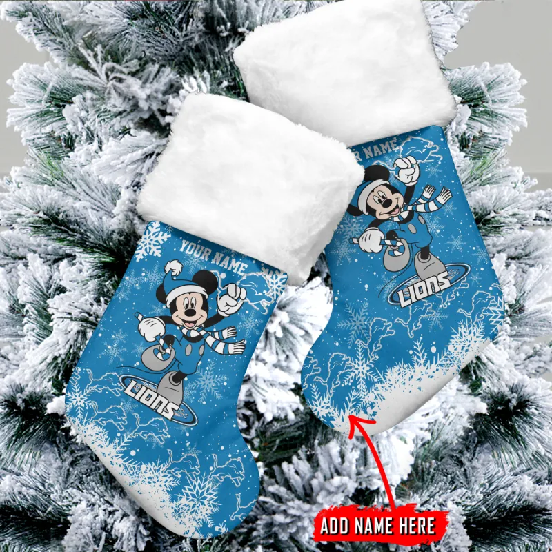 Personalized Christmas Socks for NFL Fans