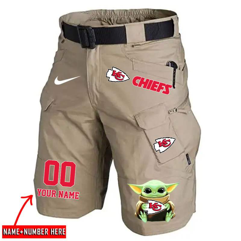 Kansas City Chiefs Shorts Side View