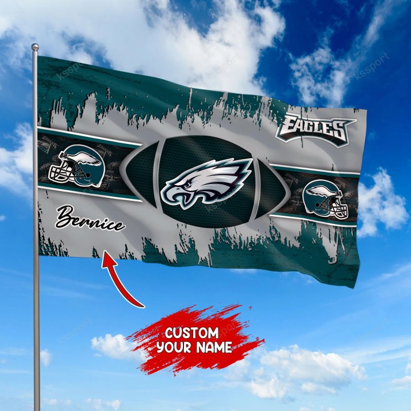 Philadelphia Eagles Personalized Flag