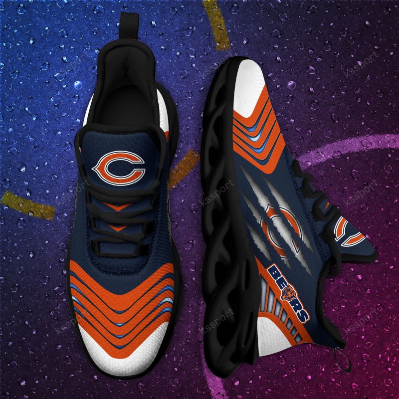 Chicago Bears Sneakers in Action