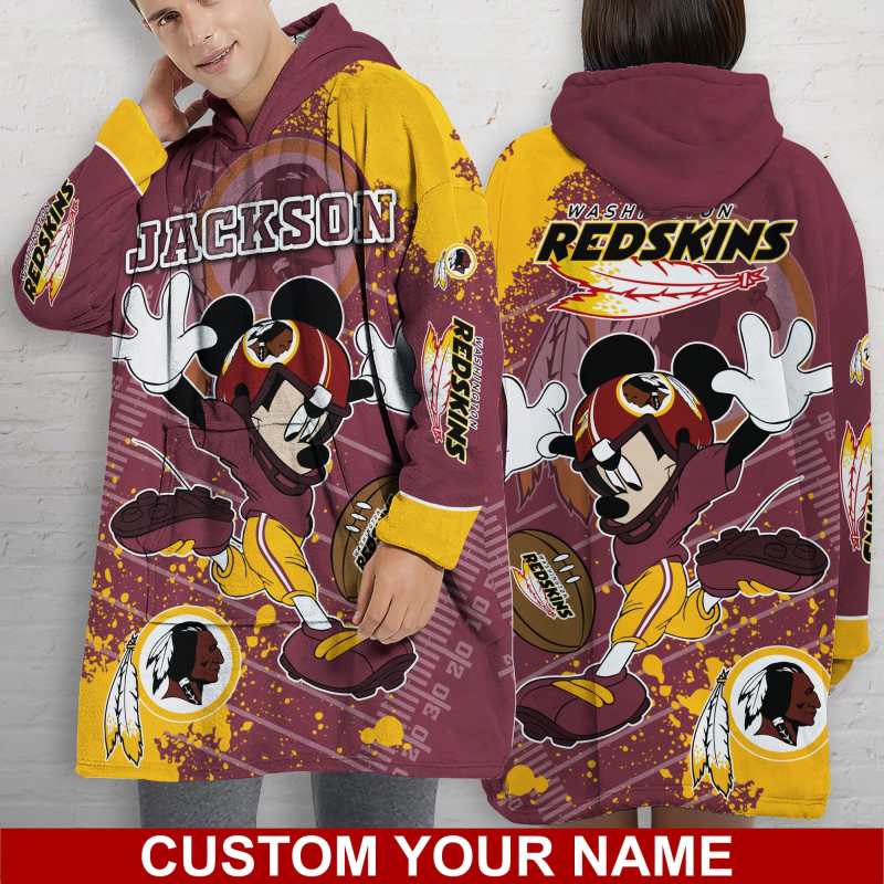 Washington Redskins Personalized Snug Hoodie