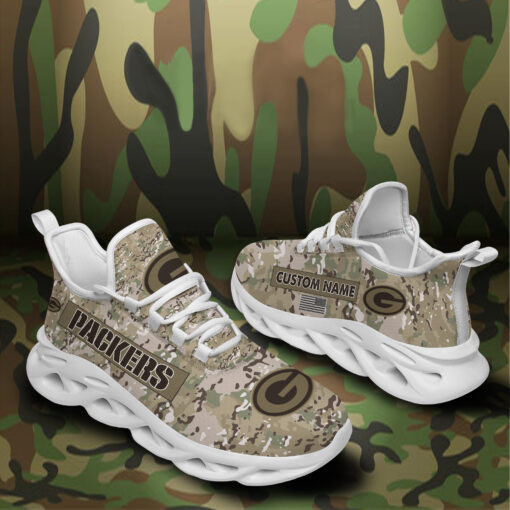Green Bay Packers Personalized Yezy Running Sneakers
