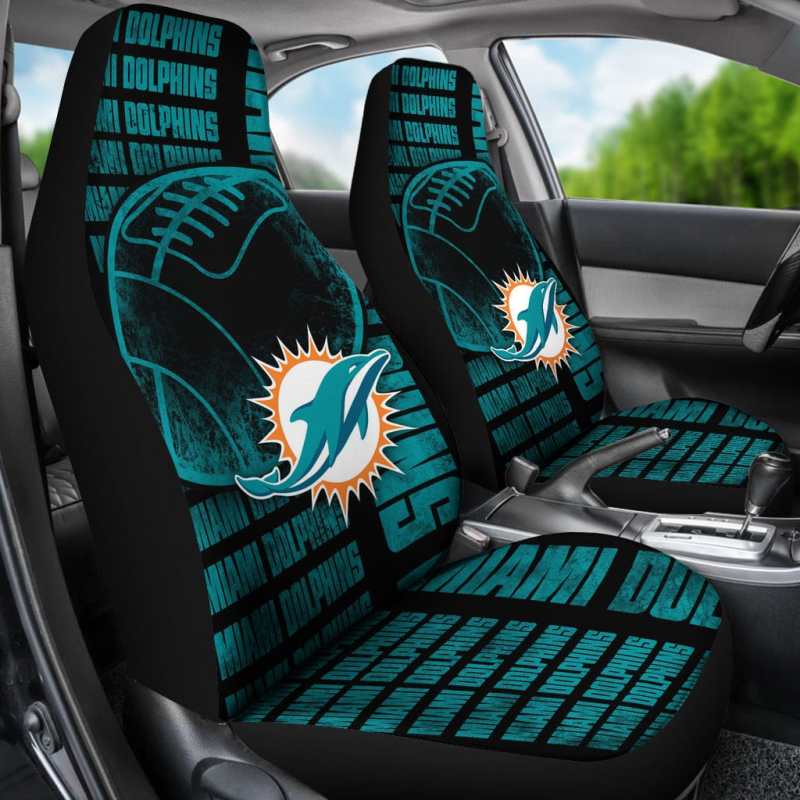 Miami Dolphins Car Seat Cover Style