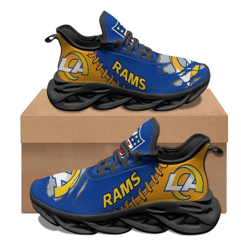 Los Angeles Rams Sneakers Close Up