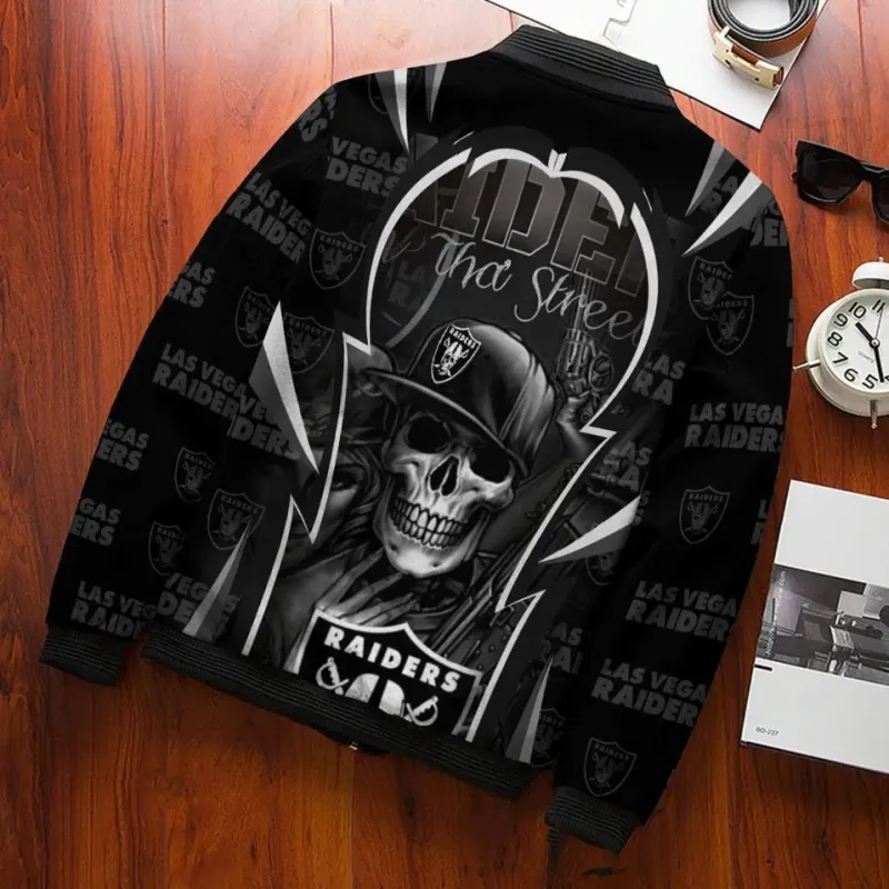 Las Vegas Raiders Bomber Jacket