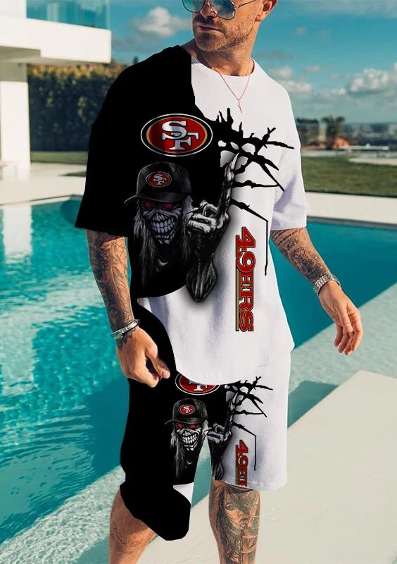 San Francisco 49ers T-shirt and Shorts