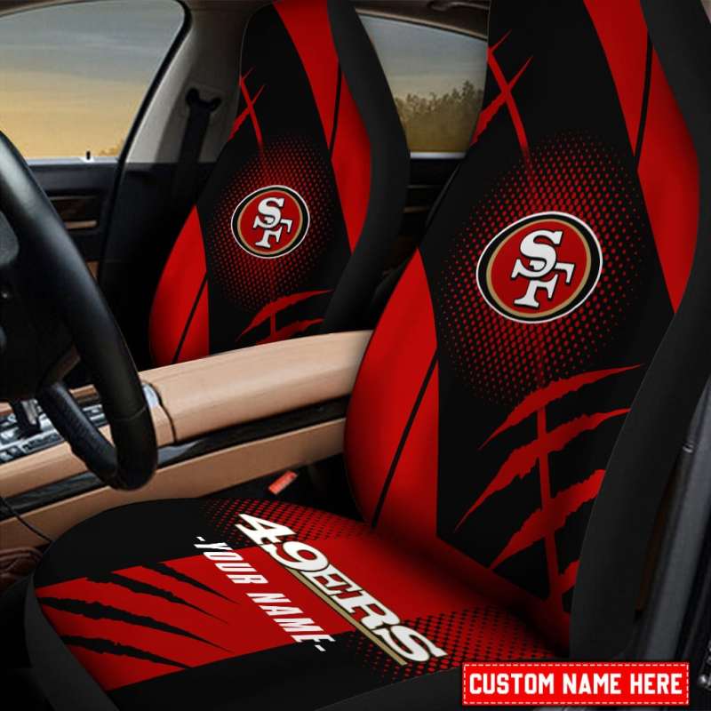 San Francisco 49ers Personalized Car Seat Covers