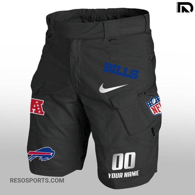 Buffalo Bills Front Pockets Men Shorts