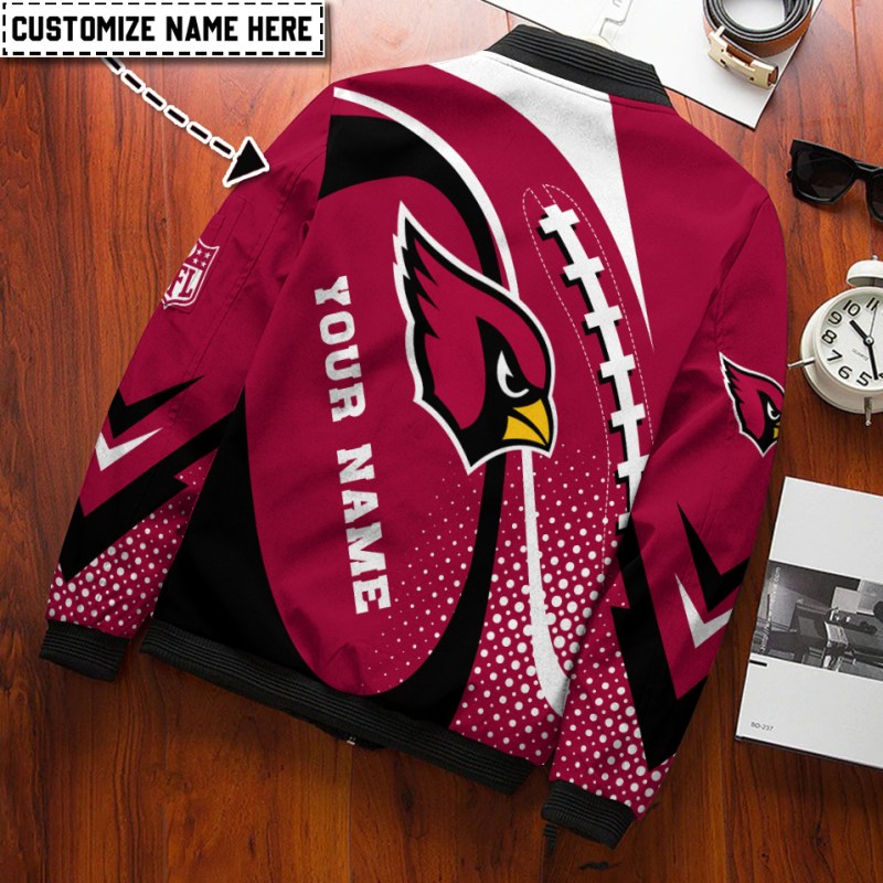 Arizona Cardinals Bomber Jacket Details