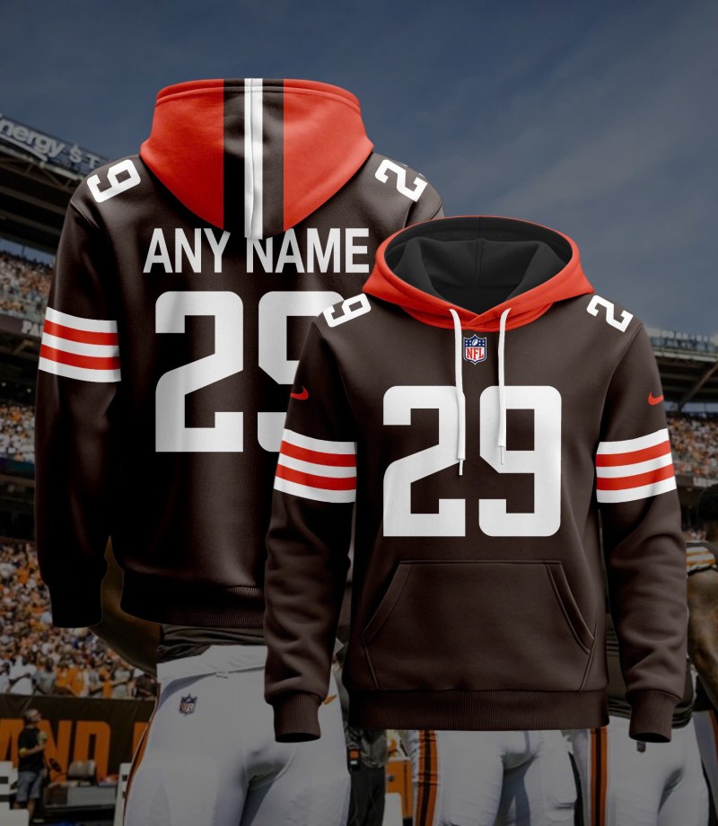Cleveland Browns Personalized Hoodie